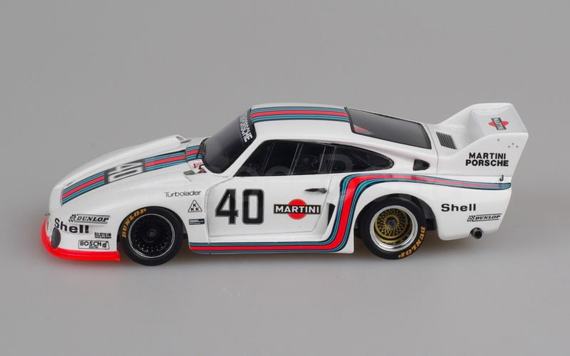 SPARK MODEL (S3406) Porsche 935J Baby 1.4 Turbo 1977 "MARTINI" Norisring 1977 n° 40 bianco