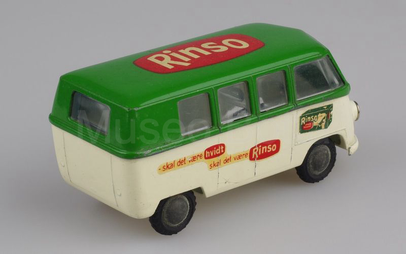 TEKNO (417) Volkswagen Bulli T1 minibus 1° tipo 1950-1960 "RINSO" verde-bianco