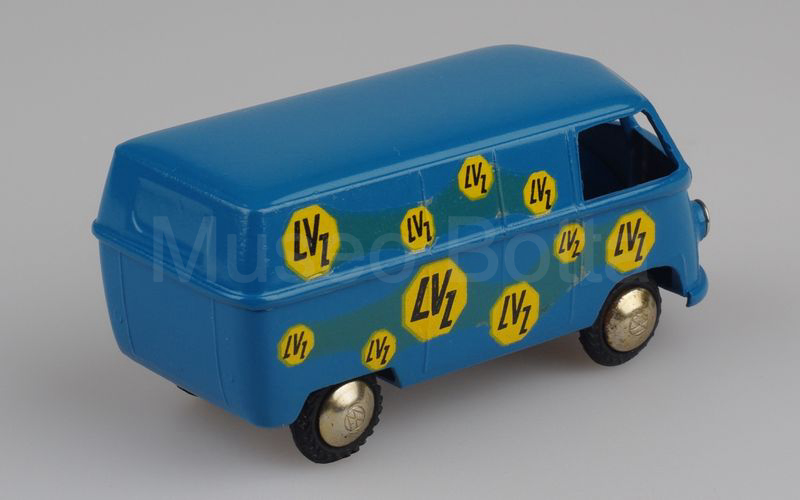 TEKNO (413-53) Volkswagen Bulli T1 furgone 1° tipo 1949-1960 "LVZ" azzurro