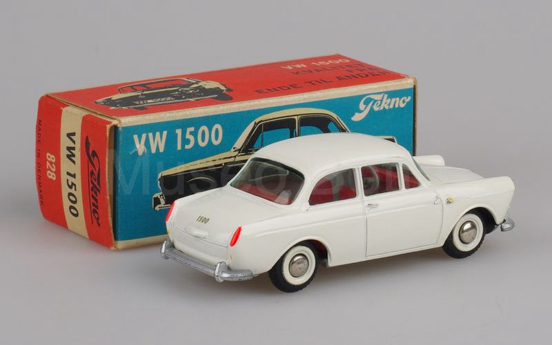 TEKNO (828) Volkswagen 1500 berlina 1961-1966 bianco