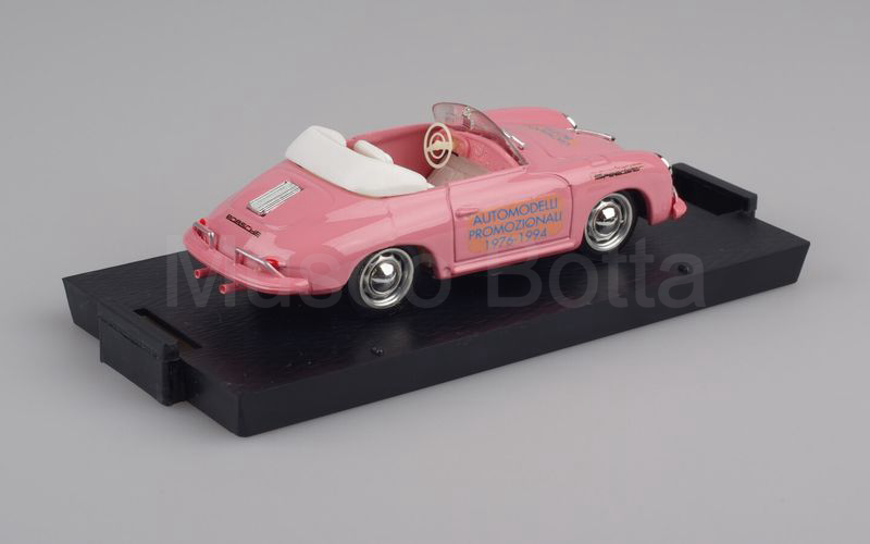 BRUMM PROMOZIONALE (S95/17) Porsche 356A Speedster 1957 "GIOVANNI BOTTA AUTOMODELLI PROMOZIONALI 1976-1984" rosa