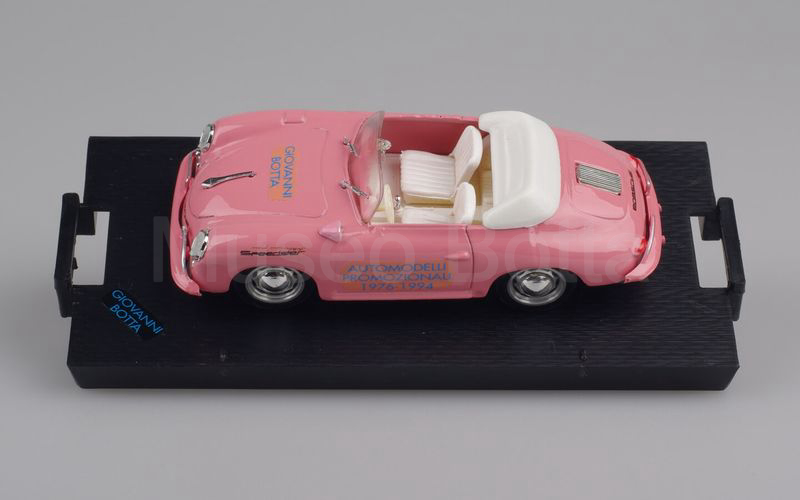 BRUMM PROMOZIONALE (S95/17) Porsche 356A Speedster 1957 "GIOVANNI BOTTA AUTOMODELLI PROMOZIONALI 1976-1984" rosa