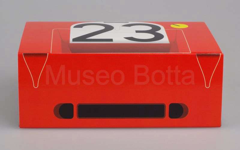 BRUMM PROMOZIONALE (S12/32) Porsche 917 n° 23 1ª alla 24 ore di Le Mans 1970 rosso arancio