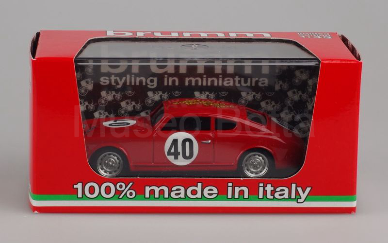 BRUMM PROMOZIONALE (S16/24) Lancia Aurelia B20 1952 "HOBBY MODEL EXPO 40° anniversario 1976-2016" rosso