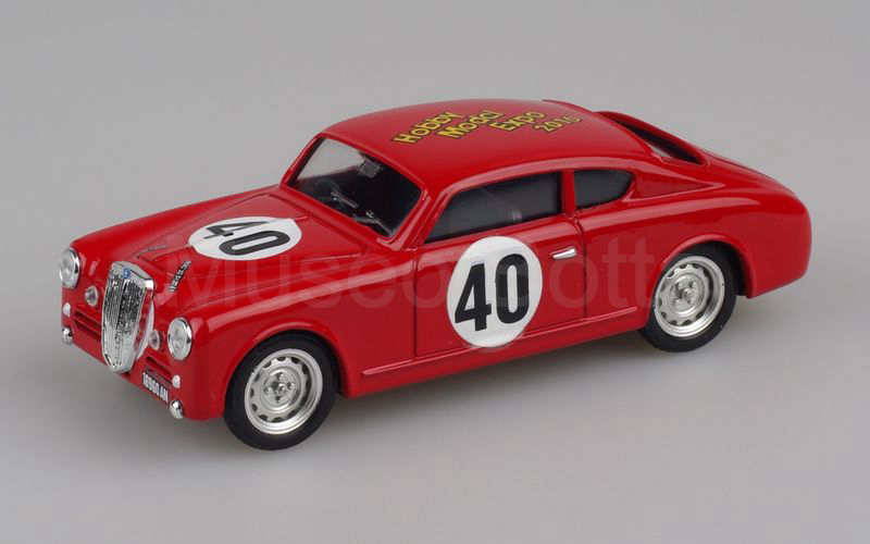 BRUMM PROMOZIONALE (S16/24) Lancia Aurelia B20 1952 "HOBBY MODEL EXPO 40° anniversario 1976-2016" rosso