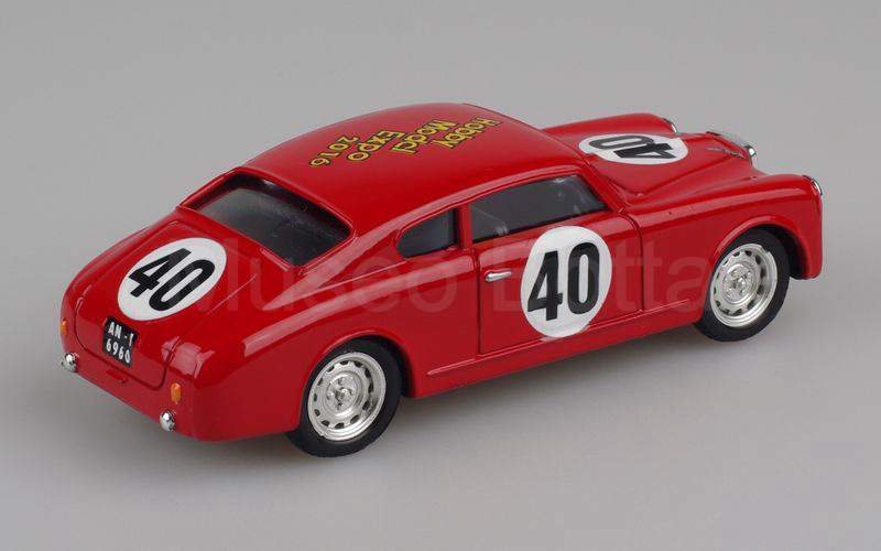 BRUMM PROMOZIONALE (S16/24) Lancia Aurelia B20 1952 "HOBBY MODEL EXPO 40° anniversario 1976-2016" rosso