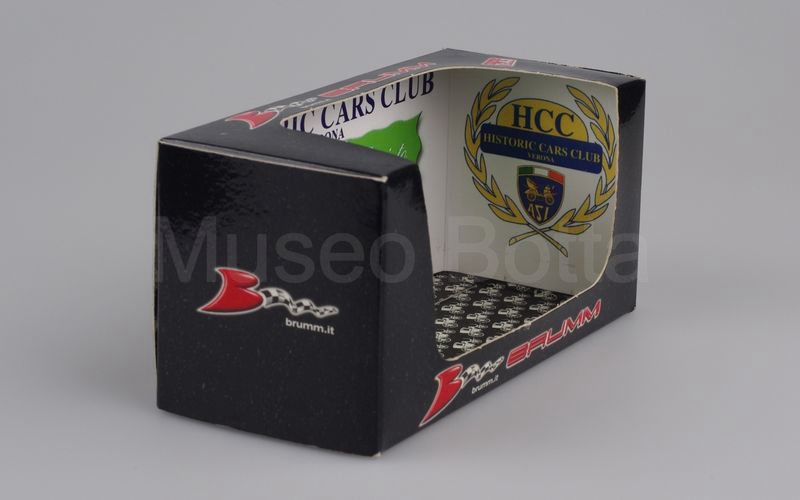 BRUMM PROMOZIONALE (R091) Alfa Romeo 1900 Polizia "HISTORY CARS CLUB VERONA 04.04.04" nero