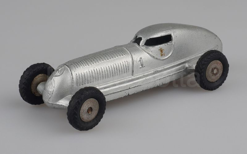 MÄRKLIN (5521/1) Mercedes Benz W25 GP auto da corsa con cockpit 1934 argento