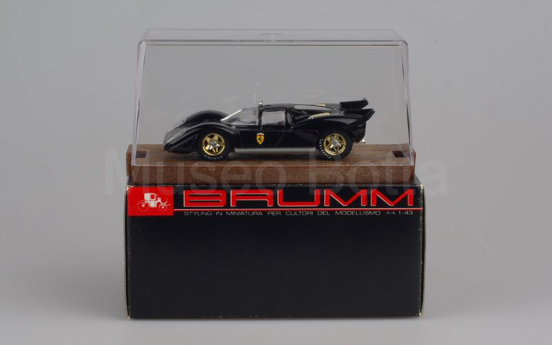 BRUMM PROMOZIONALE (S88/03) Ferrari 512S morte di Enzo Ferrari nero