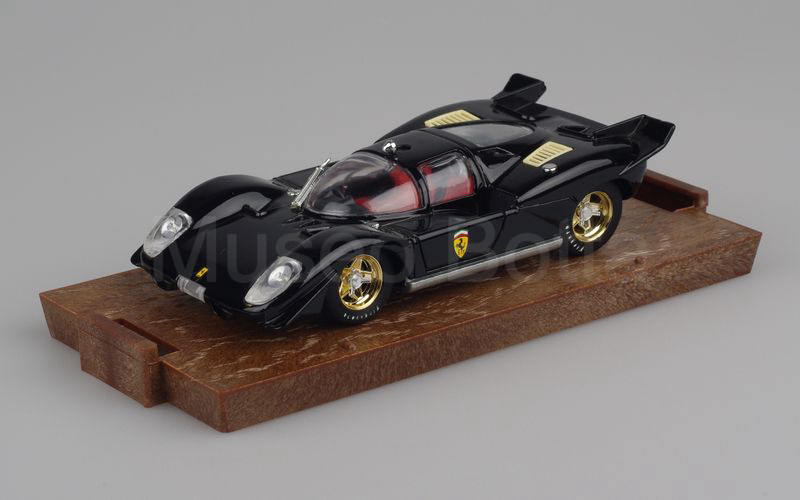 BRUMM PROMOZIONALE (S88/03) Ferrari 512S morte di Enzo Ferrari nero