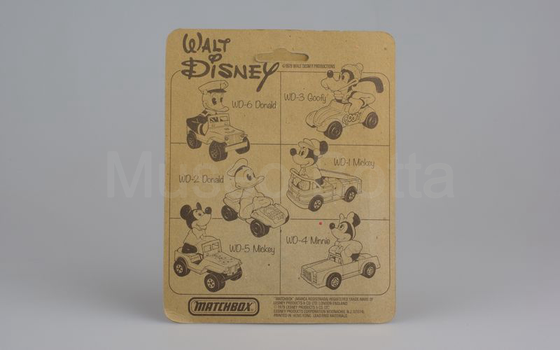 MATCHBOX HONG KONG (1979) serie Walt Disney (WD02) Auto di Paperino