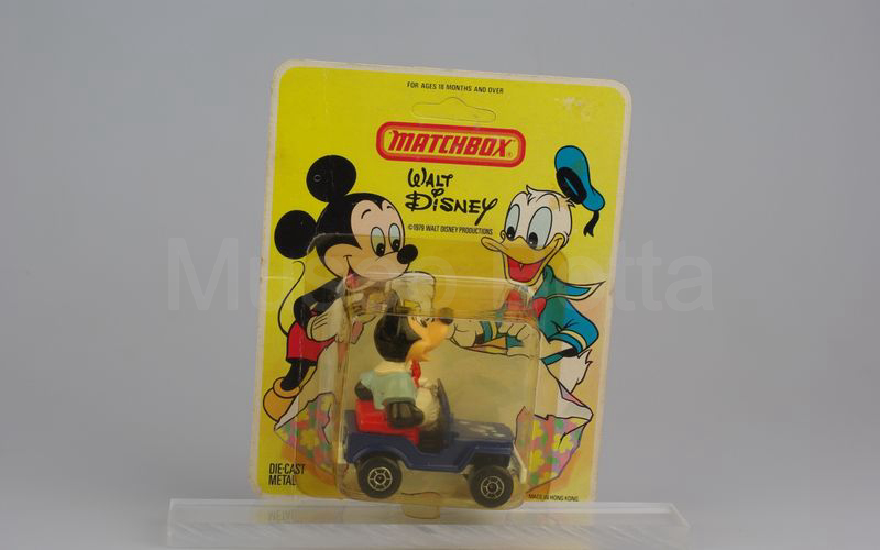 MATCHBOX HONG KONG (1979) serie Walt Disney (WD05) Jeep di Topolino