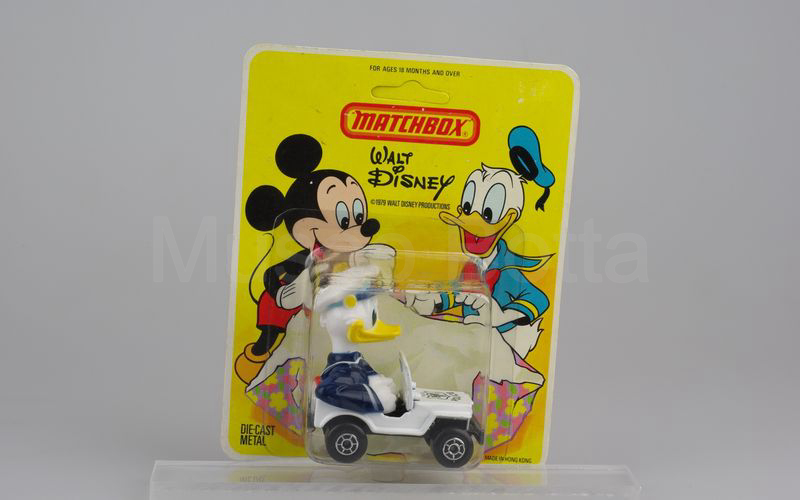 MATCHBOX HONG KONG (1979) serie Walt Disney (WD06) Jeep di Paperino