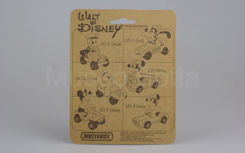 MATCHBOX HONG KONG (1979) serie Walt Disney (WD04) Auto di Minnie