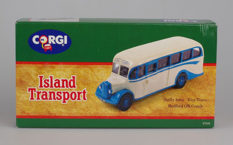 CORGI Classics (97101) Bedford OB coach "SCILLY ISLES"