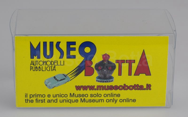 BRUMM PROMOZIONALE (S16/05-Mu.Bo.002) Fiat 500 "MUSEO BOTTA" giallo