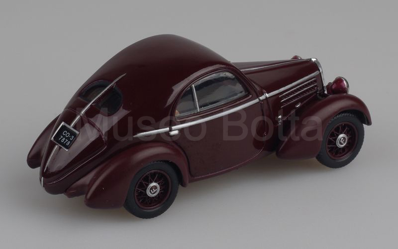 STARLINE MODELS - HACHETTE auto italiane (65) Fiat 508 S Balilla Mille Miglia 1935 amaranto