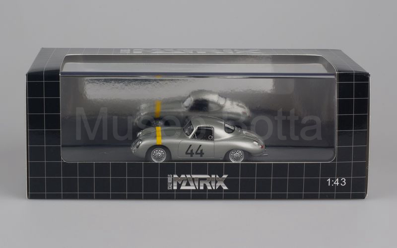 MATRIX SCALE MODELS 1:43 (MX41607-031) Porsche Gloeckler 356 Special Roadster N 44 Weidenhausen 1952 argento