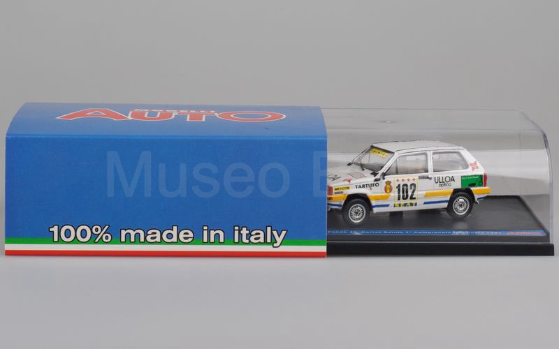 BRUMM PROMO (S06/07) Seat Panda 45 Carlos Sainz 1° campionato nazionale 1981 bianco