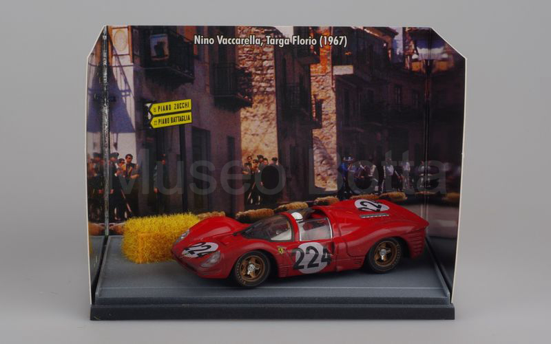 BRUMM AUTOSTORY (AS18) Ferrari 330P4 Vaccarella Targa Florio 1967