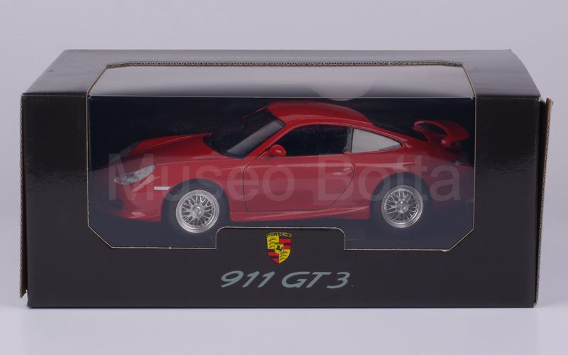 BURAGO PROMOZIONALE (made in Italy) 1:18 (WAP021 014 99) Porsche 911 (996) GT 3 rosso