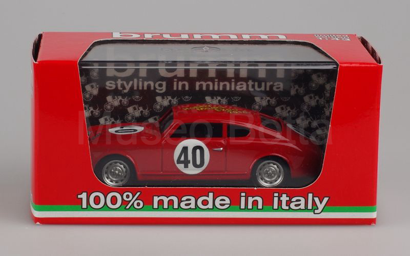 BRUMM (S16/24) Lancia Aurelia B20 1952 "HOBBY MODEL EXPO 2016" 40° anniversario 1976-2016 rosso