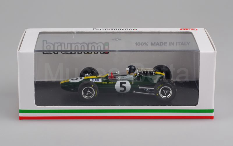 BRUMM (R590-CH) Lotus 33 G.P. Inghilterra 1965 n° 5 1°J.Clark verde scuro