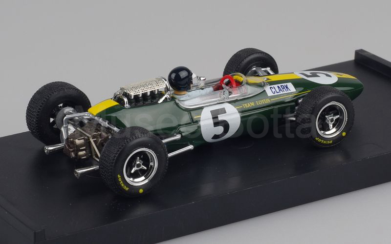 BRUMM (R590-CH) Lotus 33 G.P. Inghilterra 1965 n° 5 1°J.Clark verde scuro