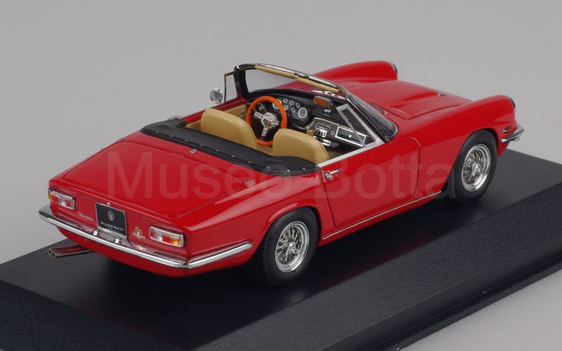 MINICHAMPS (437123430) Maserati Mistral spyder 1964 rosso