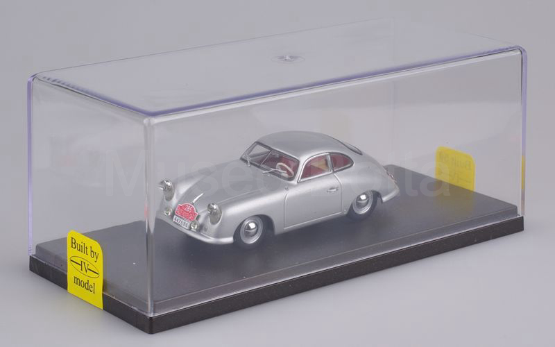 MUSEO BOTTA (Mu.Bo. 003) Porsche 356 1300 rally Montecarlo 1952 n° 285 F. Van de Kaart - J. Swaters argento (IV MODEL factory built)