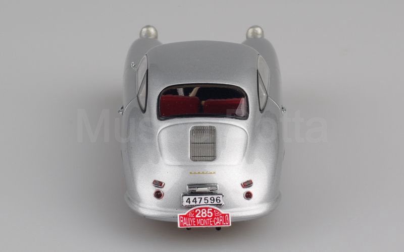 MUSEO BOTTA (Mu.Bo. 003) Porsche 356 1300 rally Montecarlo 1952 n° 285 F. Van de Kaart - J. Swaters argento (IV MODEL factory built)