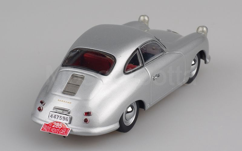 MUSEO BOTTA (Mu.Bo. 003) Porsche 356 1300 rally Montecarlo 1952 n° 285 F. Van de Kaart - J. Swaters argento (IV MODEL factory built)