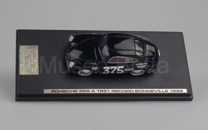 PIT MODELS FACTORY BUILT Porsche 356 record Bonneville 1998 nero