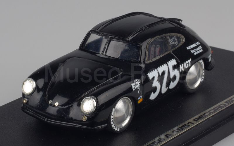 PIT MODELS FACTORY BUILT Porsche 356 record Bonneville 1998 nero