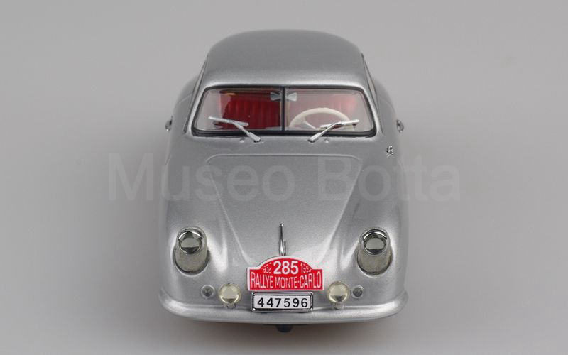 MUSEO BOTTA (Mu.Bo. 003) Porsche 356 1300 rally Montecarlo 1952 n° 285 F. Van de Kaart - J. Swaters argento (IV MODEL factory built)