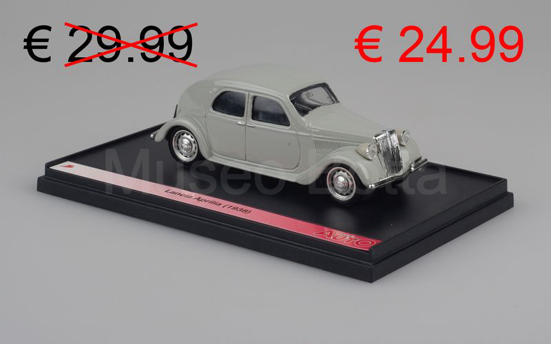 BRUMM PROMO (S03-04) Lancia Aprilia 1938 "MODELLI AUTO" grigio