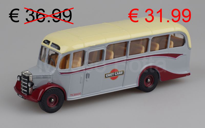 CORGI Classics (C949/4) Bedford OB coach "GREY CARS"