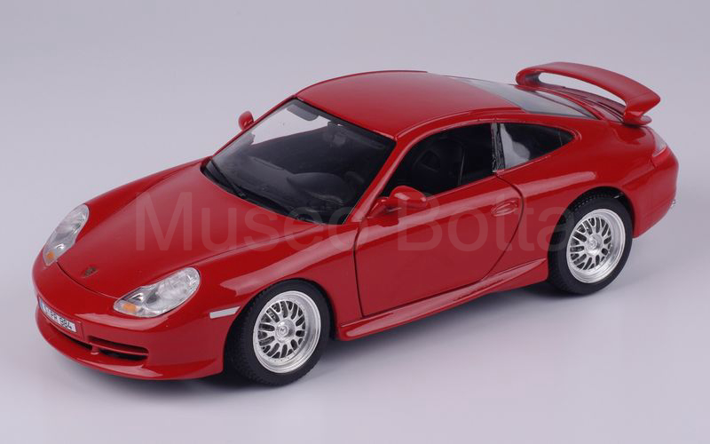 BURAGO PROMOZIONALE (made in Italy) 1:18 (WAP021 014 99) Porsche 911 (996) GT 3 rosso