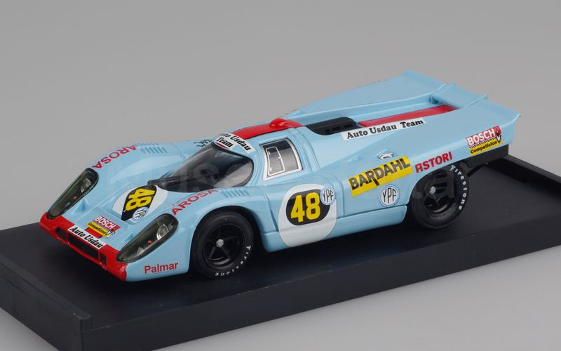 BRUMM (R573) Porsche 917K "TEAM USDAU" 1000 KM Buenos Aires 1971 R. Jost - A. Monguzzi n° 48 azzurro