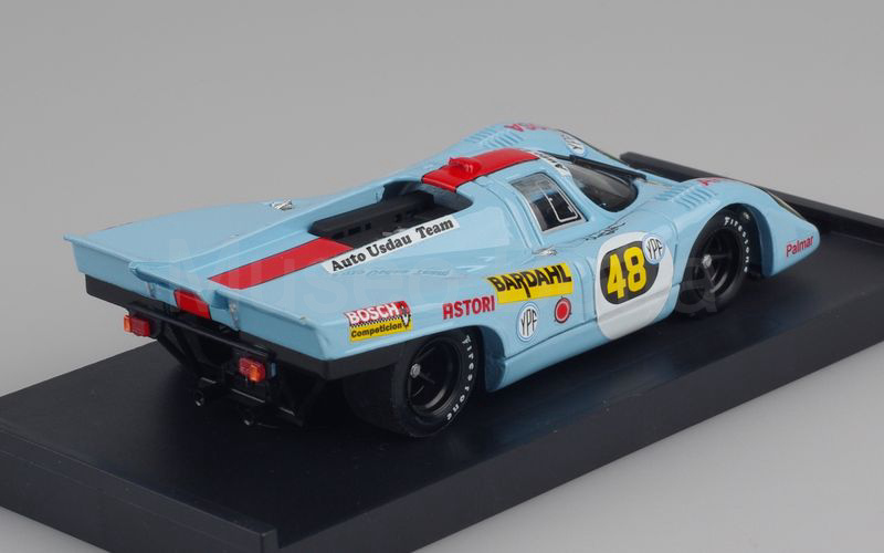 BRUMM (R573) Porsche 917K "TEAM USDAU" 1000 KM Buenos Aires 1971 R. Jost - A. Monguzzi n° 48 azzurro