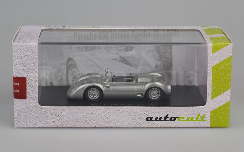 AUTOCULT (07007) Porsche 550 Durlite Spyder 1959 argento