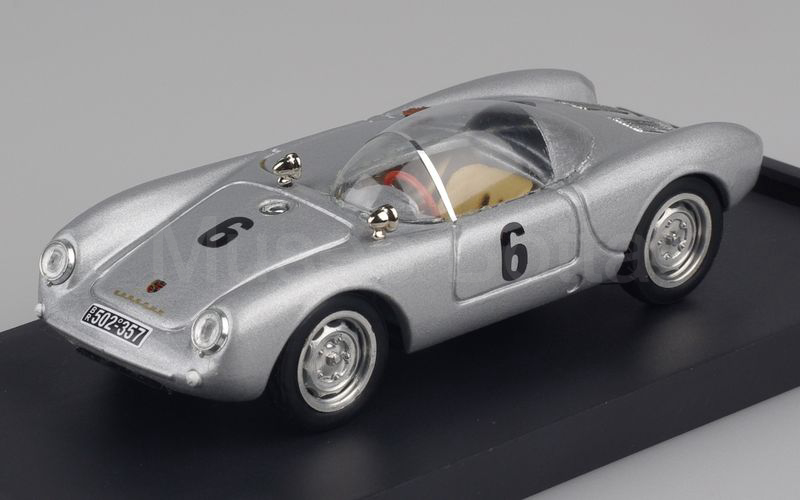 BRUMM elaborazione Mu.Bo. (009) Porsche 550 1500RS Spyder Victor Rolff n. 6 Hockenheim 1956