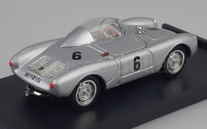 BRUMM elaborazione Mu.Bo. (009) Porsche 550 1500RS Spyder Victor Rolff n. 6 Hockenheim 1956