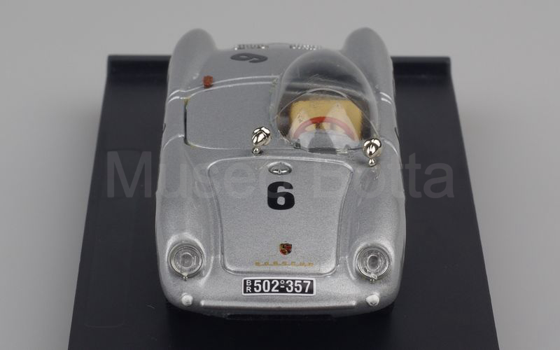 BRUMM elaborazione Mu.Bo. (009) Porsche 550 1500RS Spyder Victor Rolff n. 6 Hockenheim 1956