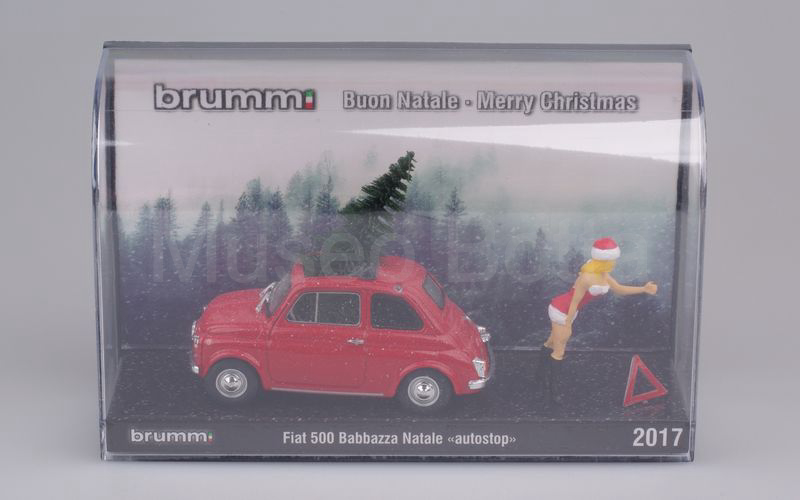 BRUMM PROMOZIONALE (S17/35) Babbazza Natale bionda "autostop"