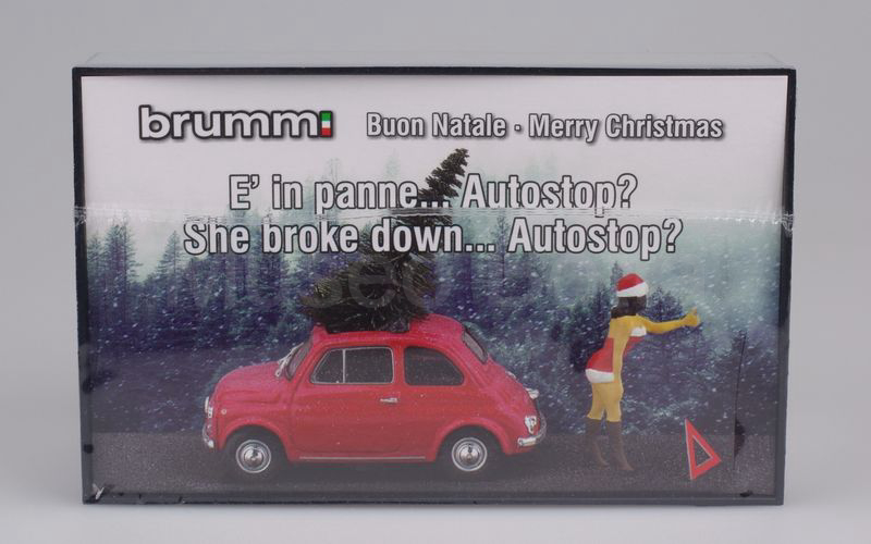 BRUMM PROMOZIONALE (S17/35) Babbazza Natale bionda "autostop"