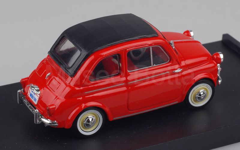 BRUMM (R377-02) Fiat Nuova 500 America chiusa 1958 rosso