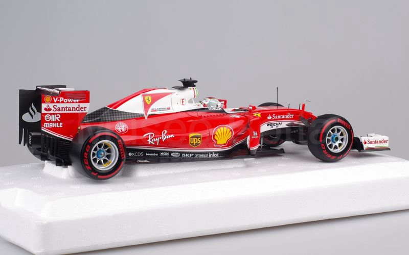 BBR MODELS 1:18 (181625) Ferrari SF16-H G.P. Italia 2016 S. Vettel rosso