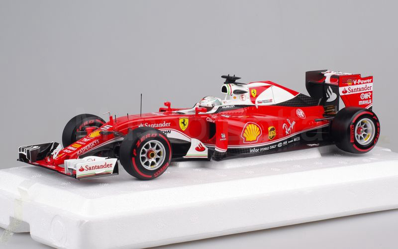 BBR MODELS 1:18 (181625) Ferrari SF16-H G.P. Italia 2016 S. Vettel rosso