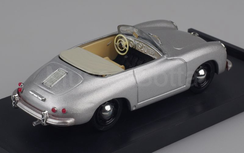 NOVITÀ MUSEO BOTTA elaborazione su base Brumm (Mu.Bo. 047) Porsche 356 Speedster prototipo settembre 1954 argento